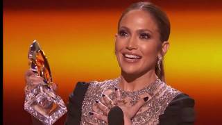Jennifer Lopez ( Favorite TV Crime Drama Actress ) Speech at the People's Choice Awards 2017