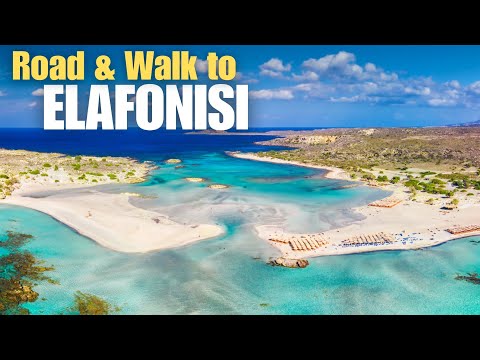 Crete - Elafonisi Beach - Full 2025 itinerary - Road + Parking + Walk #greece #travel #guide