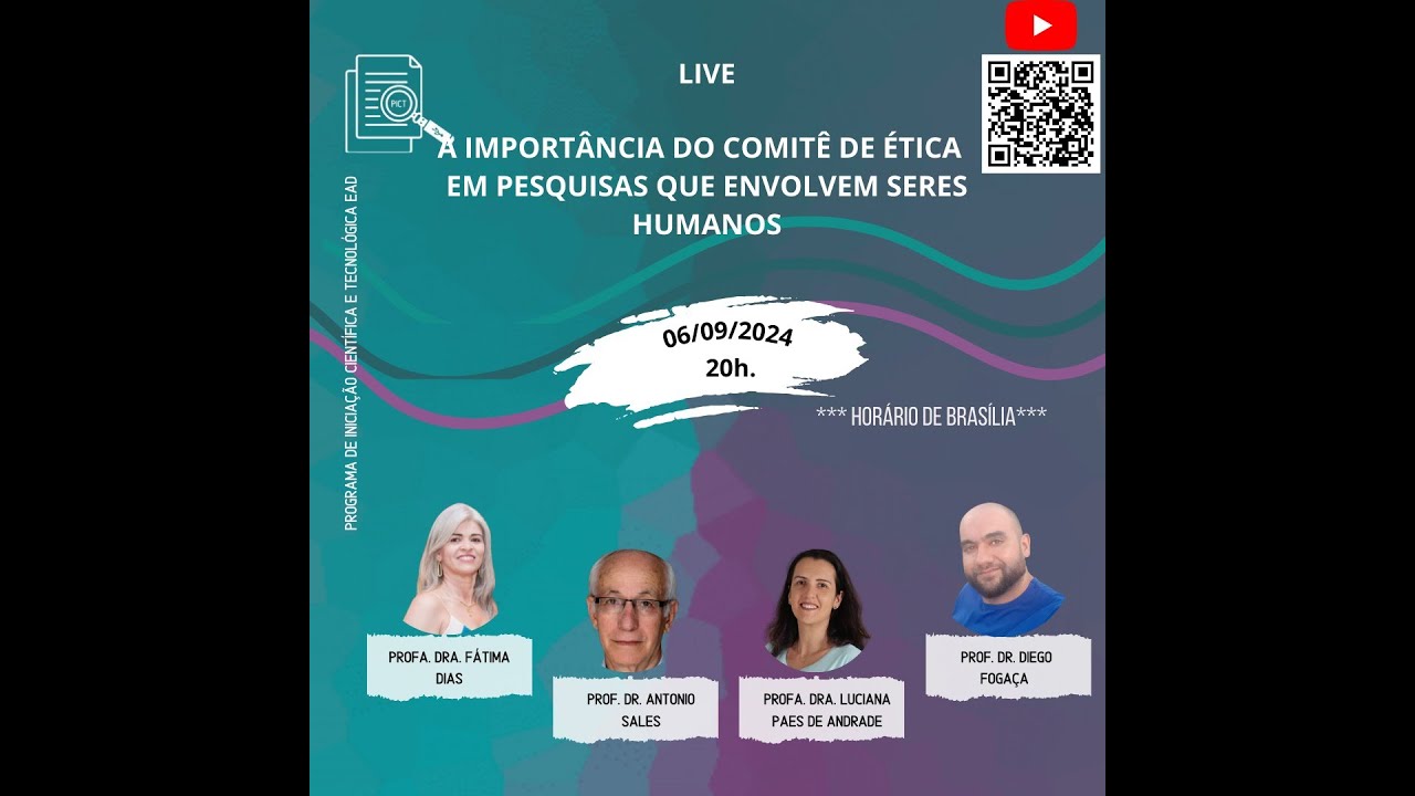 [PICT EAD]  A importância do Comitê de Ética em pesquisas que envolvem seres humanos
