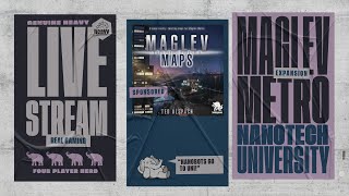 Maglev Metro - Nanotech University expansion - 4p Teaching & Play-through by Heavy Cardboard