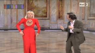 Raffaella Carrà e Roberto Benigni. Duetto  del 1991