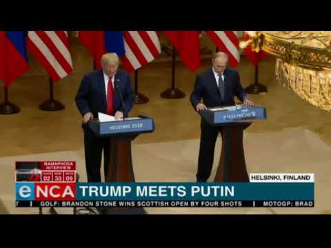 Trump meets Putin