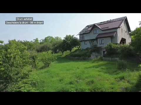 Teren 4800 mp cu Livada si Casa Nefinalizata - Adancata! — Video
