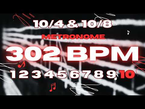 302 BPM - 10/4 & 10/8 Metronome