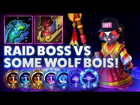 Lili Water Dragon - RAID BOSS VS SOME WOLF BOIS! - Bronze 2 Grandmaster S3 2022