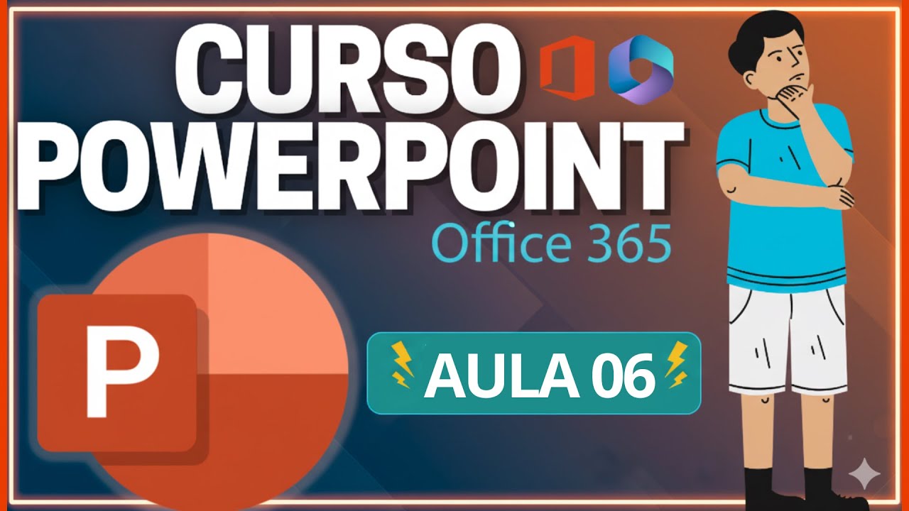 CURSO POWERPOINT AULA 06 - ADICIONANDO SONS E MÚSICA NA APRESENTAÇÃO | OFFICE 365