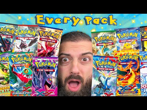 I Opened Every XY Pokemon Booster Pack ($700)