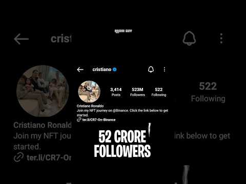ഏറ്റവും കൂടുതൽ Instagram Followers ഉള്ള Account? | #shorts #cr7 #lm10 #trending #varisu