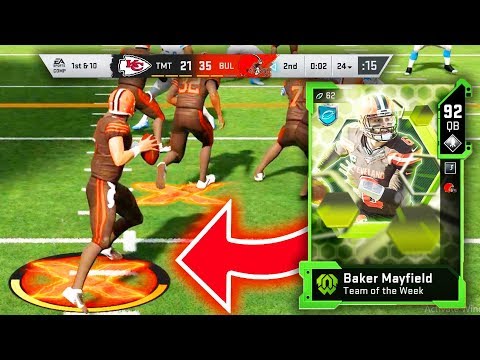 TOTW BAKER MAYFIELD IS IN HEISMAN FORM! SUPERBOWL - Madden 20 Ultimate Team