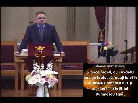 Jul 01 2018 PM Mihai Cabau - In vremea de acum (Evrei 10:22-25)