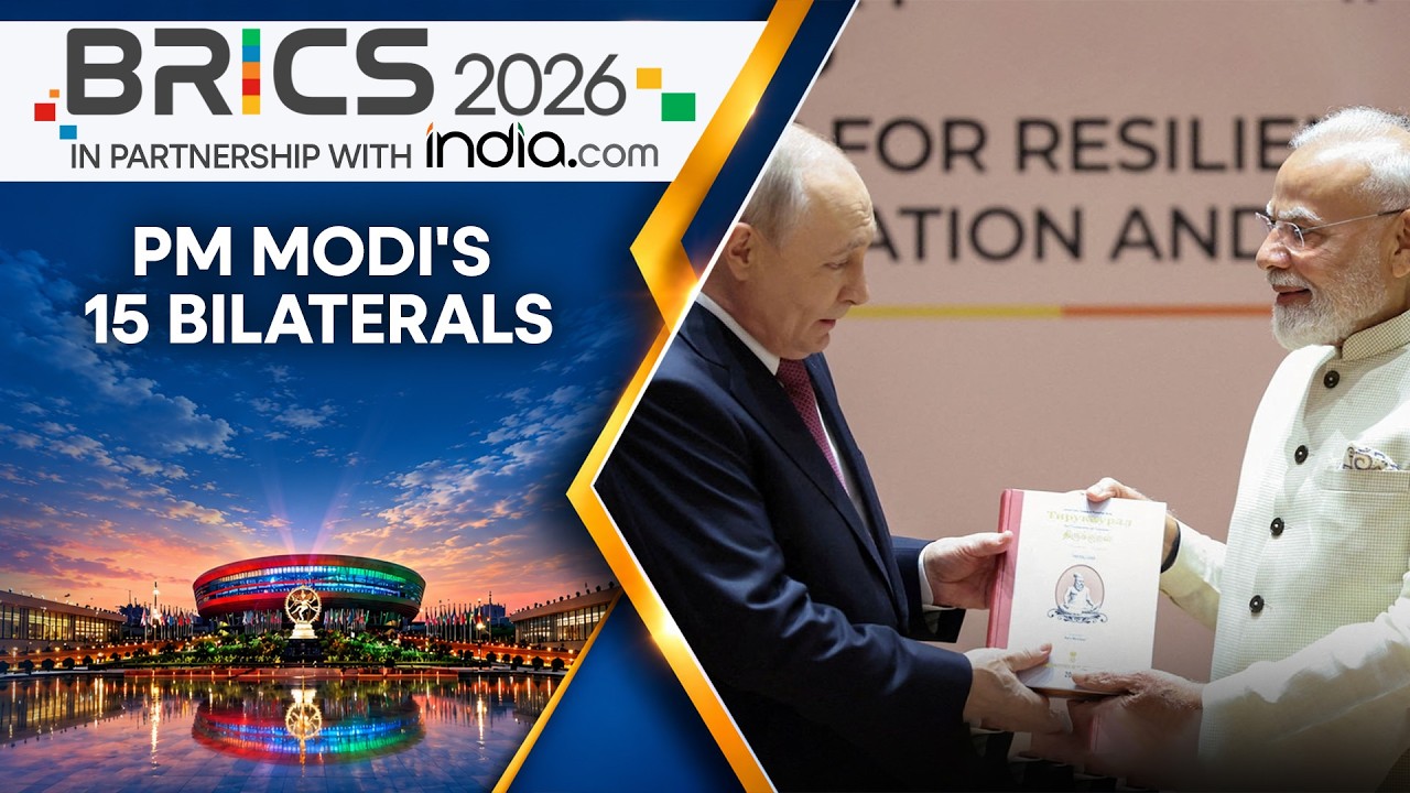 BRICS Summit 2026: PM Modi Holds 15 One-On-One Meetings With World Leaders | WION News