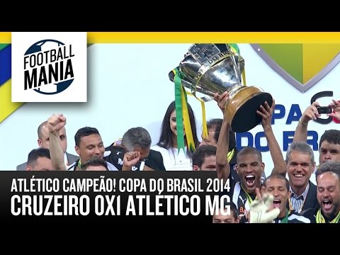 Atlético MG Campeão! Cruzeiro 0 X 1 Atlético MG - Copa do Brasil 2014 - Final
