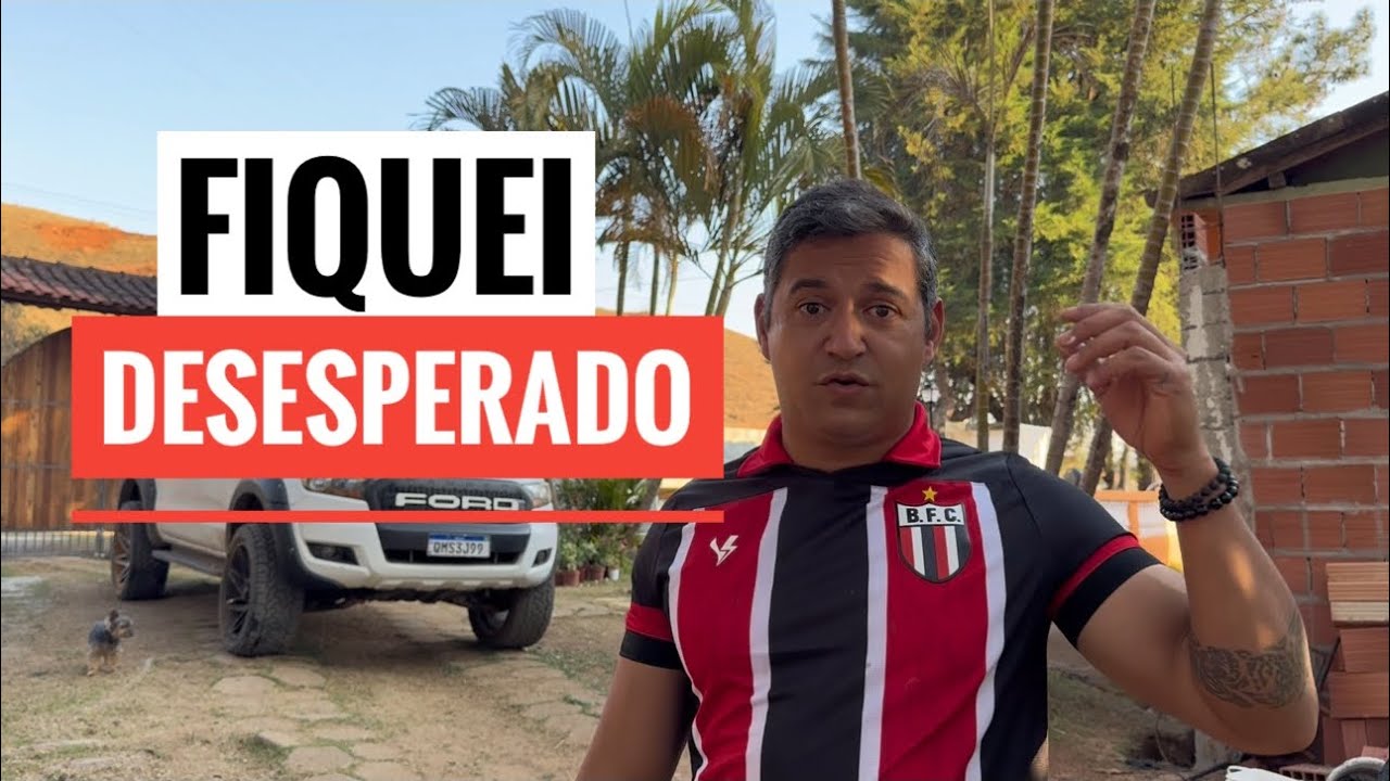 ISSO FOI ACONTECER JUSTO NO FINAL DA TARDE NO SÍTIO.