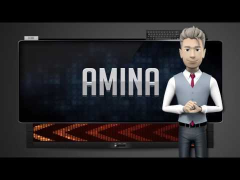 AMINA - How to say it Backwards