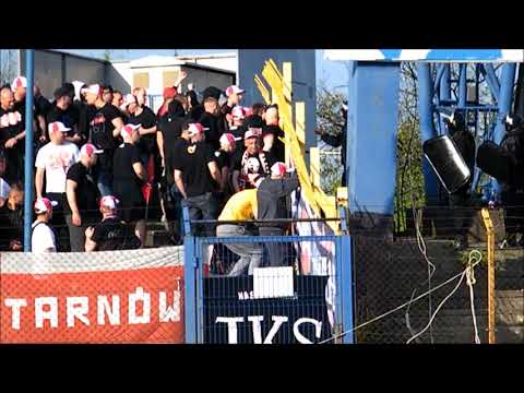 Derby Tarnowa: Kibiców Tarnovii (Unia Tarnów - Tarnovia Tarnów, 04.05.2014)