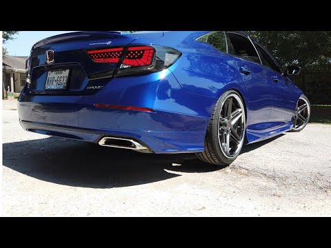 YOFER REAR BUMPER APRONS ON THE 2019 HONDA ACCORD SPORT!!!