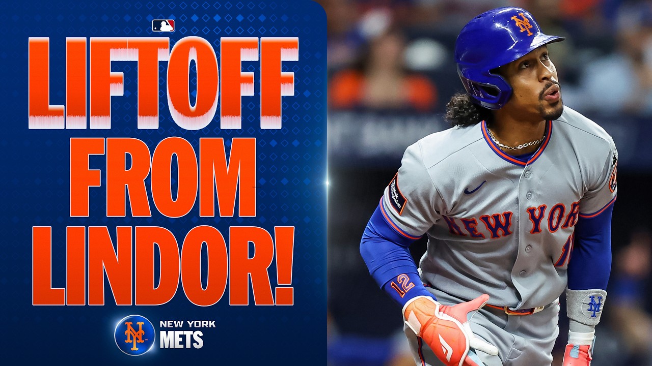 Francisco Lindor LAUNCHES a LEADOFF HOME RUN for the Mets! 😤💪 | MLB Highlights