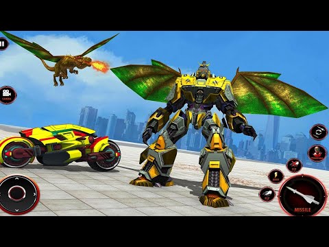 Dragon Robot transforming games#07 ! PK HD STUDIO