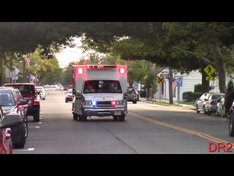 Point Pleasant Beach EMS Squad 34 Ambulance 348 And First Responder 346 Responding