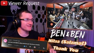 PTB Reaction | Ben &amp; Ben | Mitsa (Salamat) Thank You | Wish Bus | Viewer Request