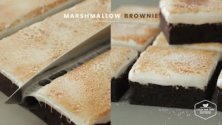 마시멜로우 브라우니 만들기 : Marshmallow Brownie Recipe | Cooking tree
