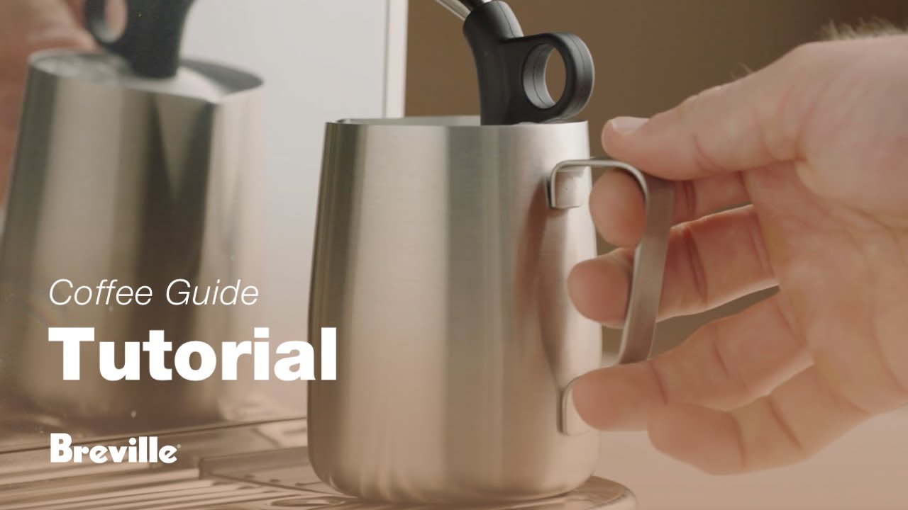 How to adjust milk temperature and texture