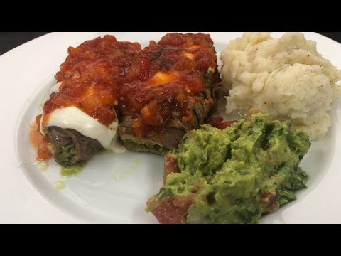 Bisteck Rellenos De Aguacate Video