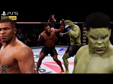 Mike Tyson vs Hulk | EA Sports UFC 2