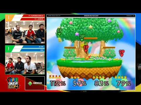 Super Smash Con 2017 - Superboomfan & JaimeHR vs. Alvin & Isai - Top 8, Winners Finals - SSB64