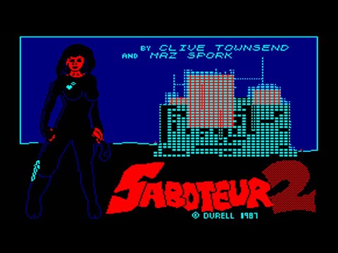 [Amstrad CPC] Saboteur 2 - Longplay