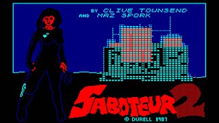 [Amstrad CPC] Saboteur 2 - Longplay