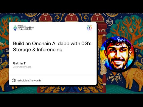 Build an Onchain AI dapp with 0G's Storage and Inferencing