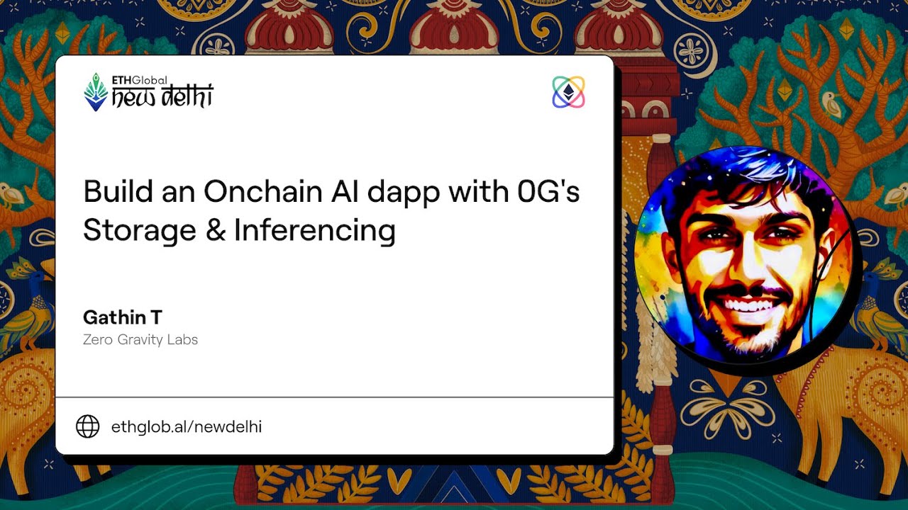 Build an Onchain AI dApp with 0G's Storage & Inferencing