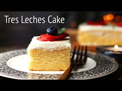 TRES LECHES CAKE RECIPE | 3 MILK CAKE | PASTEL DE TRES LECHES | MEXICAN CAKE | BY KRAFTED KITCHEN