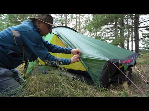 Hilleberg Akto model 2022 Setup National Park Kennemerland