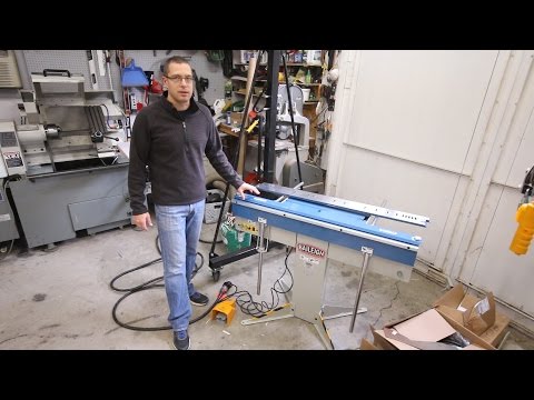 Baileigh 48in Magnetic Sheetmetal Brake - Unboxing & Assembly