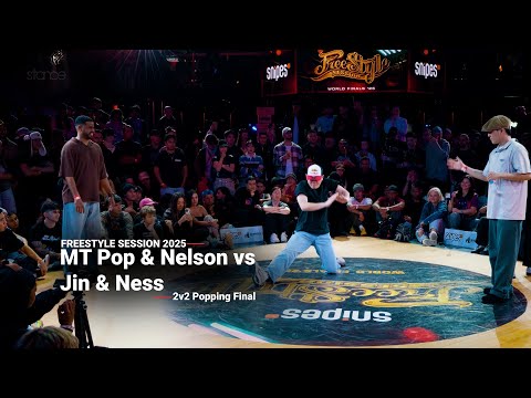 MT Pop & Nelson vs Jin & Ness [final - 2v2 popping] // stance x FREESTYLE SESSION 2025
