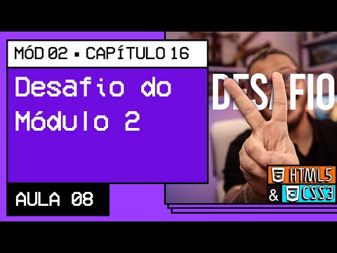 O que vamos aprender no módulo 02 Curso em Vídeo HTML5 CSS3