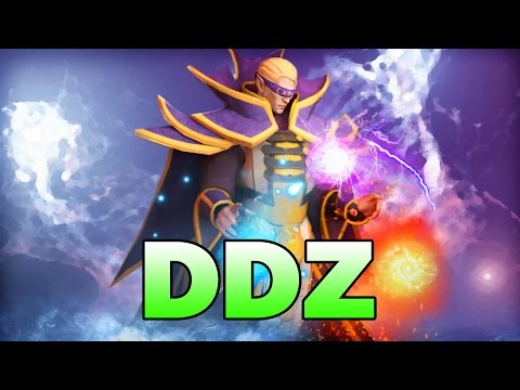 [Dota2] DDZ Pro Invoker Mid Ranked Game 7000 MMR ( DDZ Gameplay )