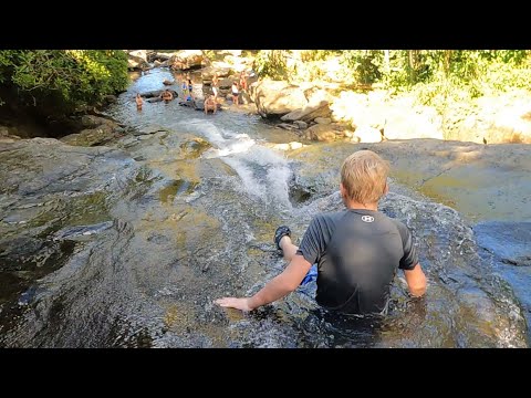 Puerto Rico El Yunque Natural Waterslide