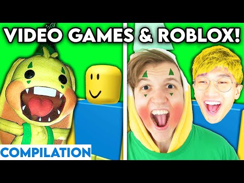 VIDEO GAMES & ROBLOX WITH ZERO BUDGET! (BUNZO BUNNY CHAPTER 3, FNAF, FNF, SONIC, MINECRAFT & MORE!)