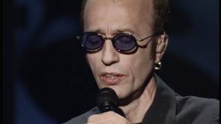 Bee  Gees (ROBIN GIBB)  -  I  STARTED A JOKE  (lyrics on screen)