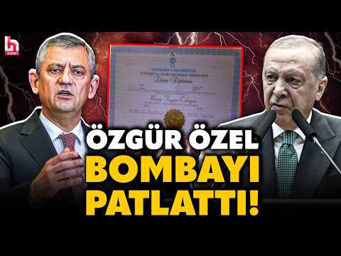Özgür Özel bombayı patlattı! Erdoğan'ın avukatları diploma istedi diye 'reddihakim' talep etmiş!