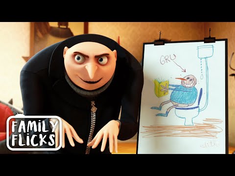 Sit On The Toilet | Despicable Me (2010) | Family Flicks