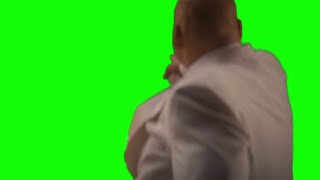 Wilson Fisk Kingpin "take care of him" Daredevil Born Again green screen