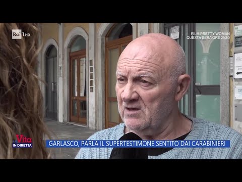 Garlasco, parla il supertestimone sentito dai carabinieri - La Vita in diretta 28/05/2025