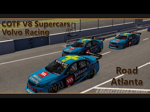 COTF V8 Supercars - Round 3 - Road Atlanta Highlights