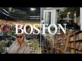 BOSTON VLOG | weekend trip + red sox game + newberry street