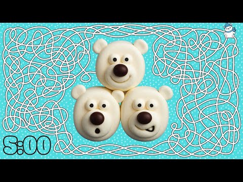 5 Minute Timer Bomb WINTER POLAR BEAR MARSHMALLOW