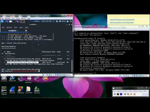 Java Remote Method Invocation Server (RMI) Exploit using Metasploit & Meterpreter in Kali Linux